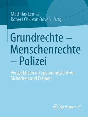 cover image of Grundrechte – Menschenrechte – Polizei
